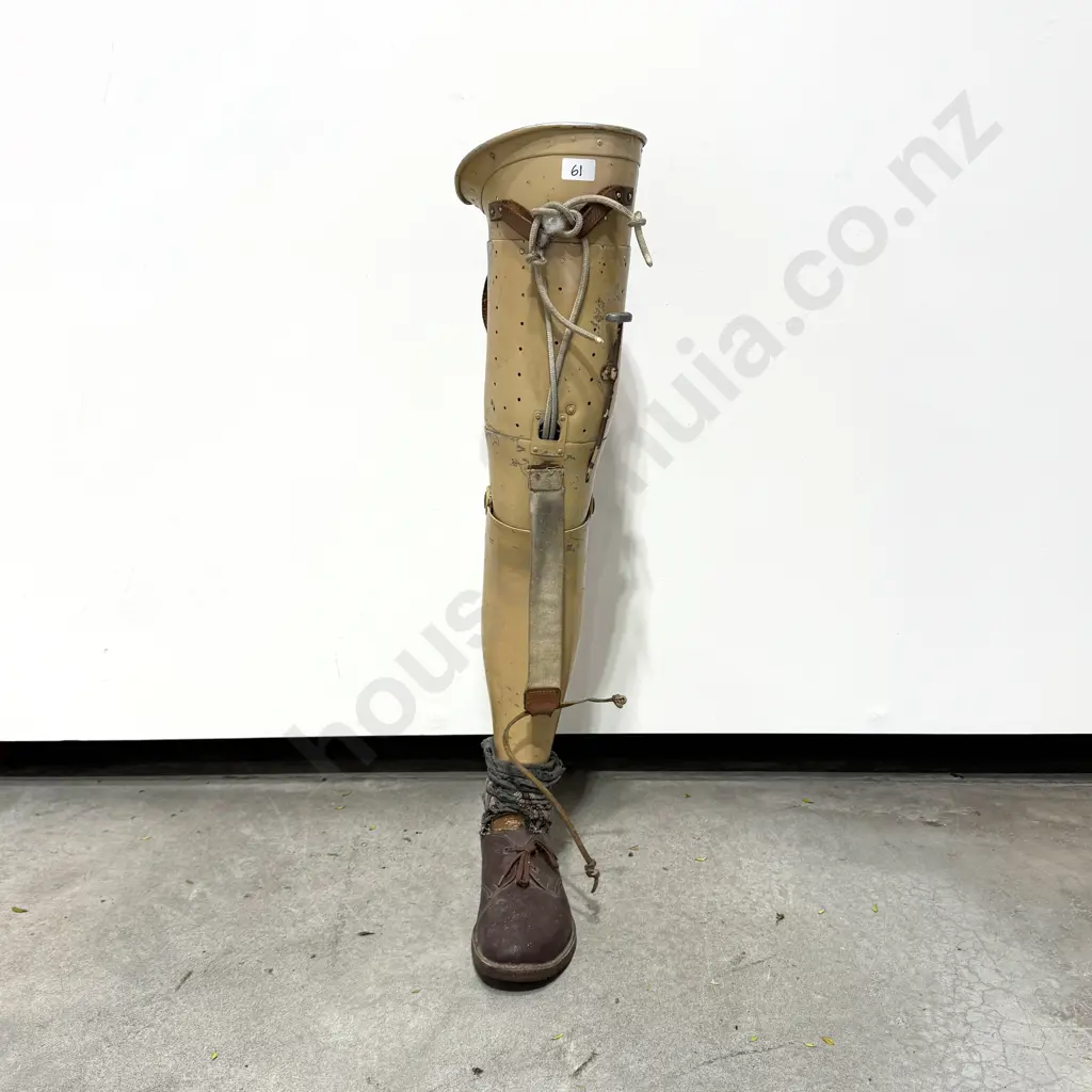 Vintage Prosthetic Leg Image 1++