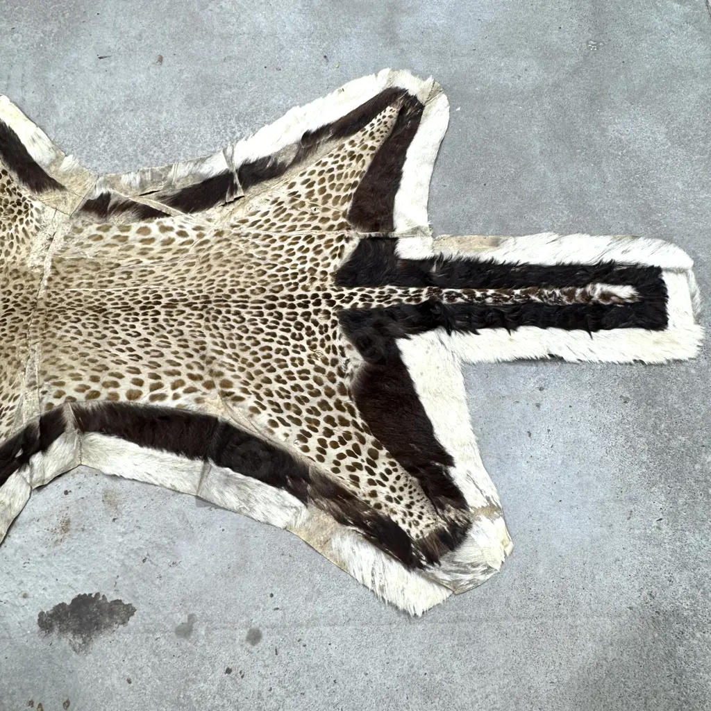 Antique Big Cat Pelt Rug Image 1++