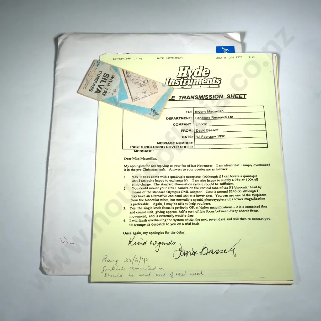 Collectible Carl Zeiss/Jena /Nr 25205 Brass Monocular Compound Microscope in Original Mahogany Box Image 1++