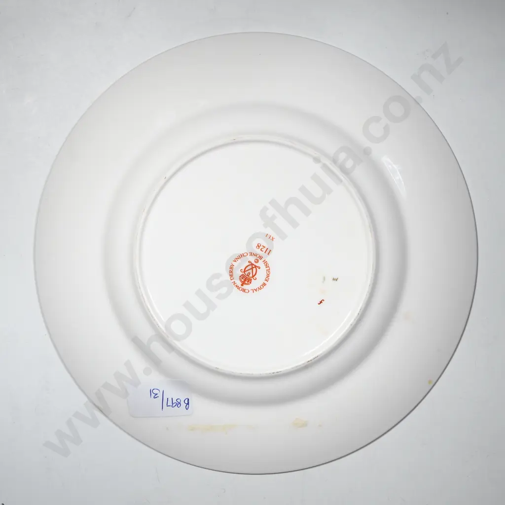 Royal Crown Derby Old Imari (Pattern 1128) Plate  w Cobalt Blue, Iron Red & Gold Accents Image 1++