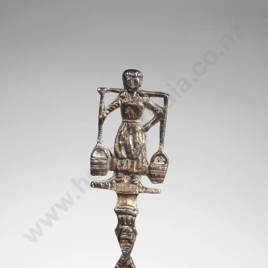 Antique Dutch .833 Silver Figural Spoon Image 1++