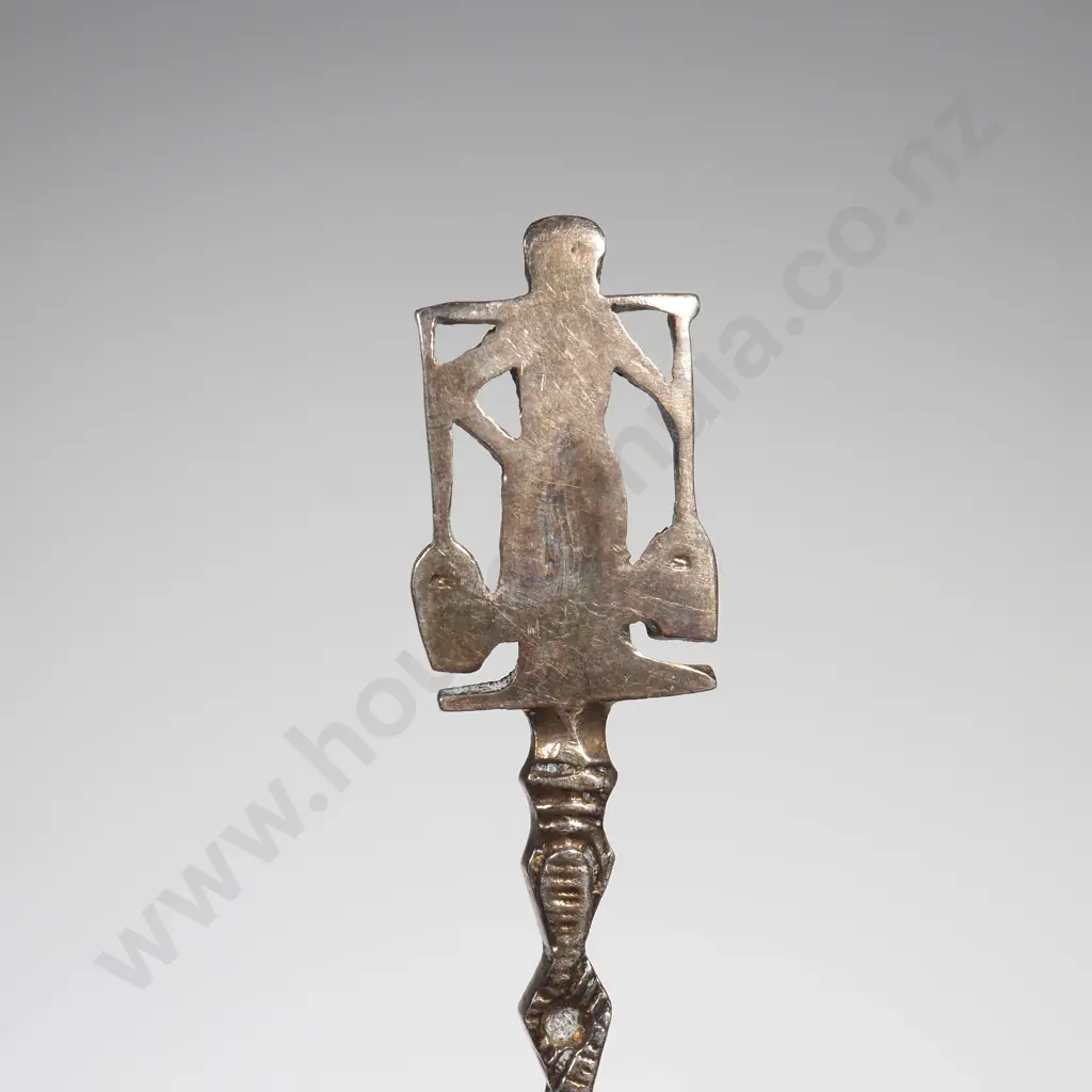 Antique Dutch .833 Silver Figural Spoon Image 1++