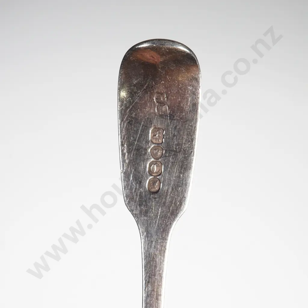 Seven Antique Sterling Silver Spoons w English Hallmarks Image 1++
