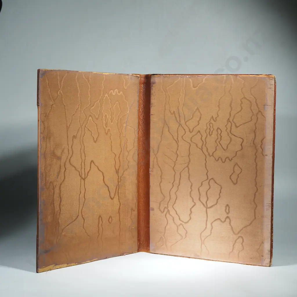 Fully Hallmarked Sterling Silver & Timber Large Book / Folio Cover - Samuel Levi ,Birmingham, 1904 Image 1++