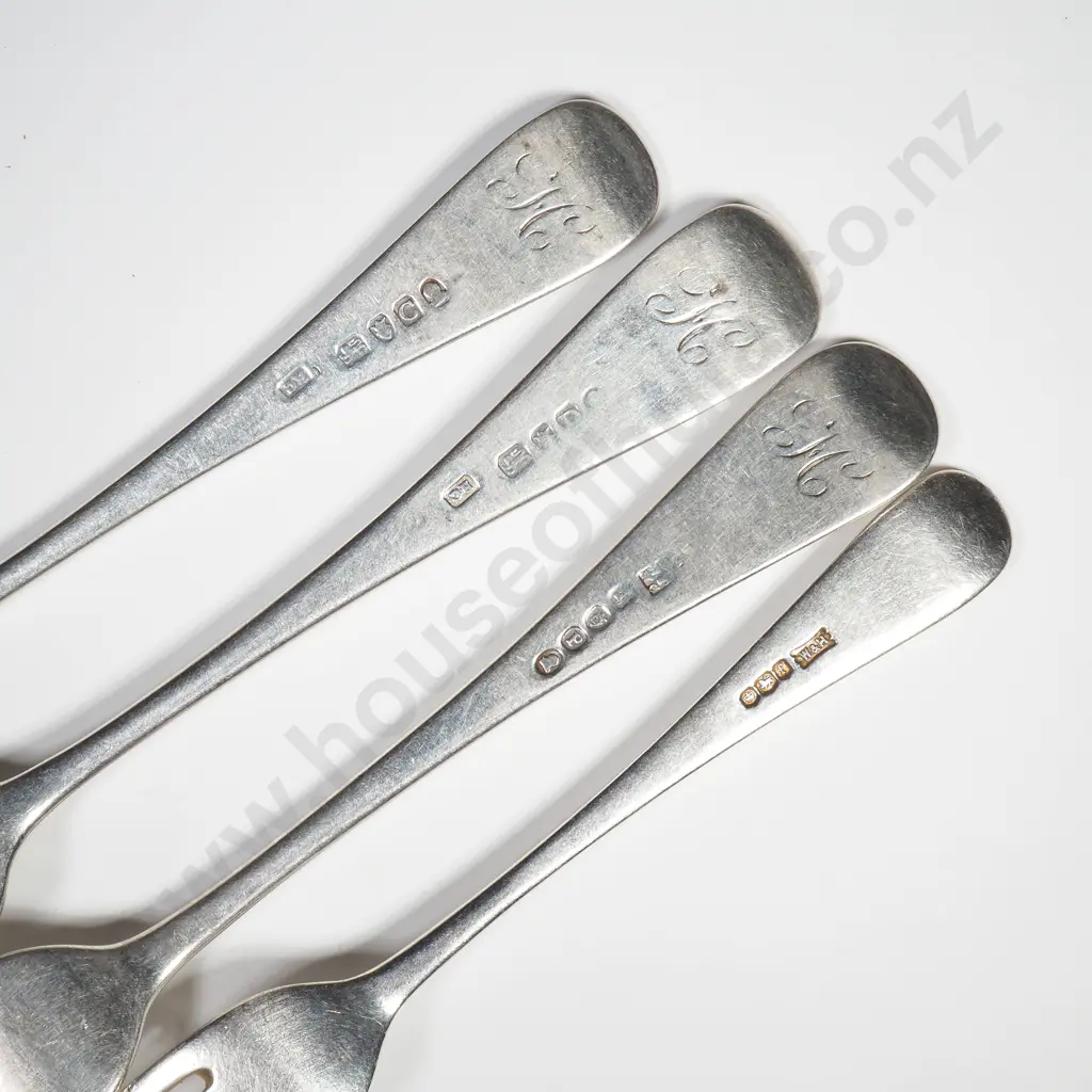 Four Sterling Silver Forks - Various Sizes - All British Hallmarks Image 1++
