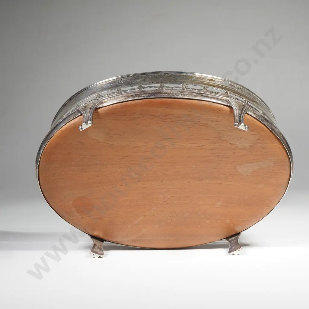 Antique Sterling Silver English Cruet Stand Image 1++