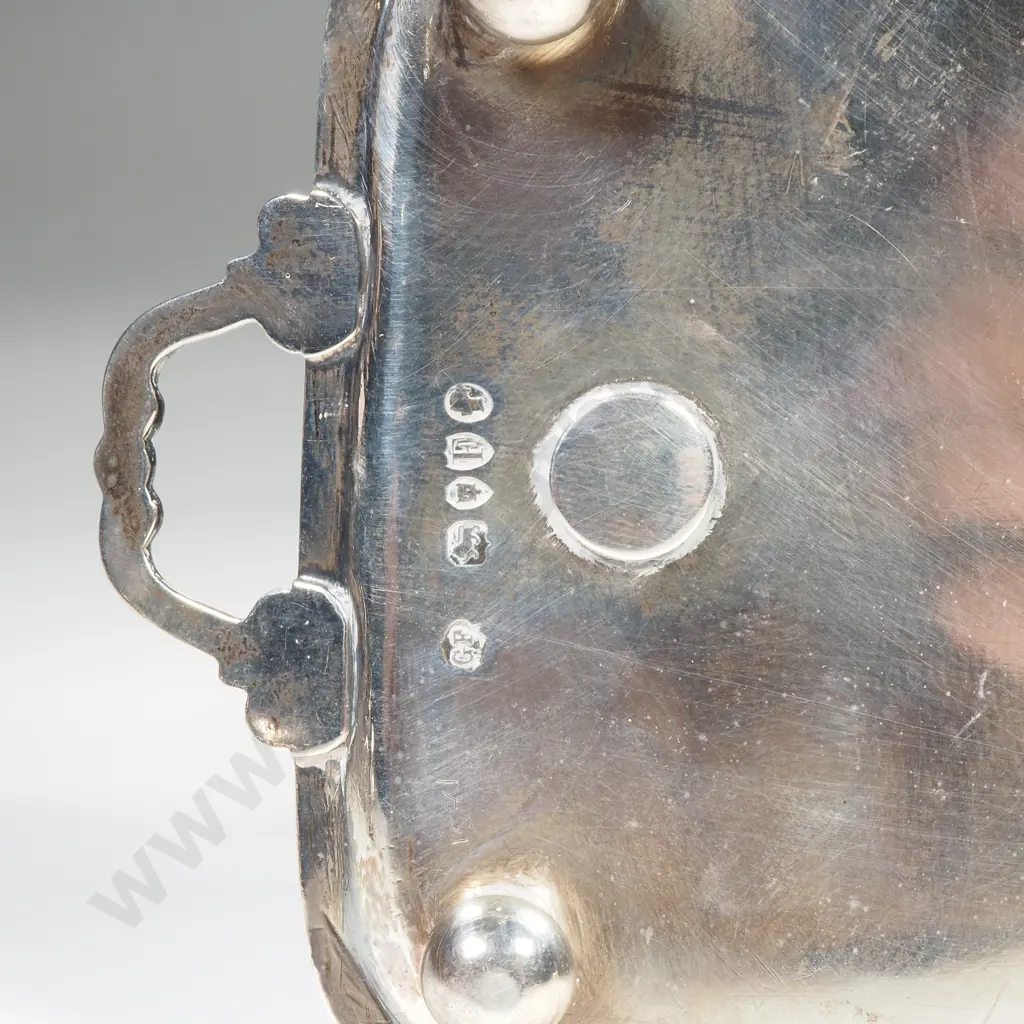 Impressive Sterling Silver Condiment Set - English Hallmarks Image 1++