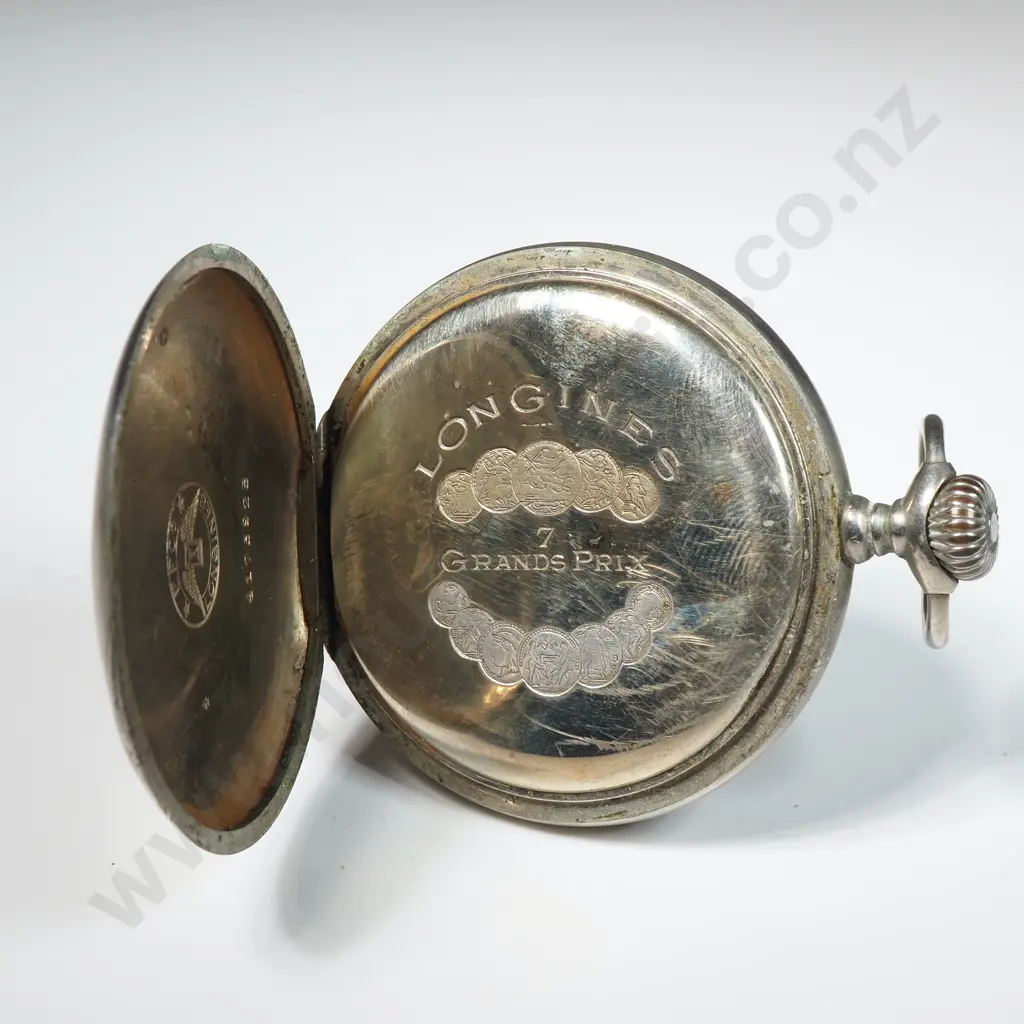Longines Nickel Cased Pocket Watch Image 1++