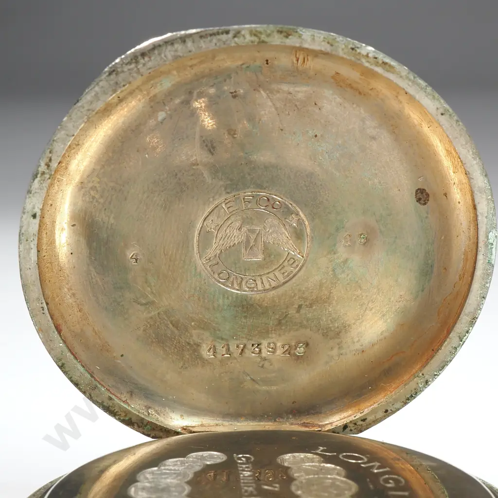 Longines Nickel Cased Pocket Watch Image 1++