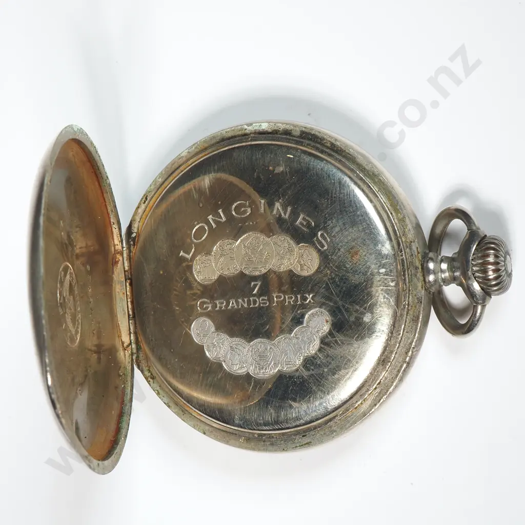 Longines Nickel Cased Pocket Watch Image 1++