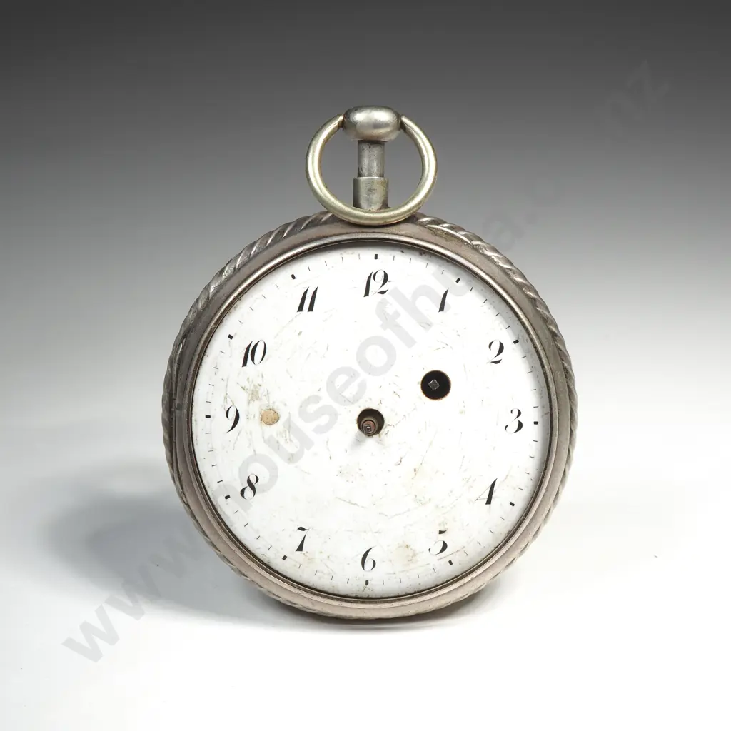 Large Interesting & Ornate Pocket Watch A.F Image 1++