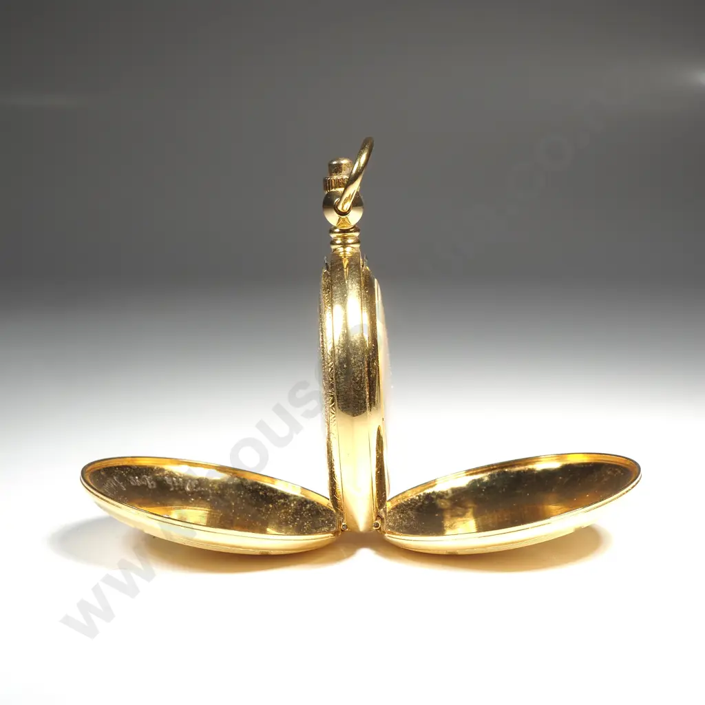 Gold Plated Pocket Watch Image 1++