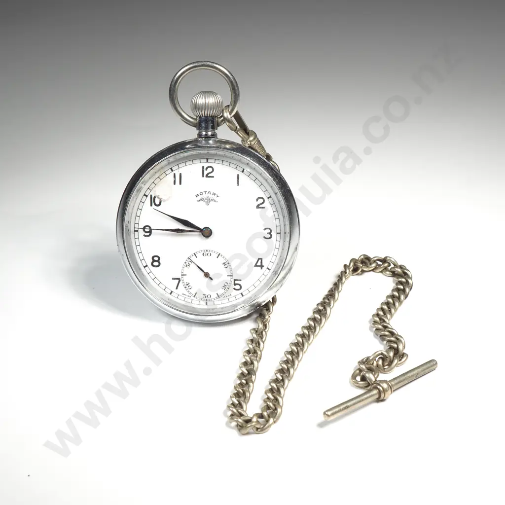 Vintage Rotary 15 Jewel Pocket Watch Image 1++