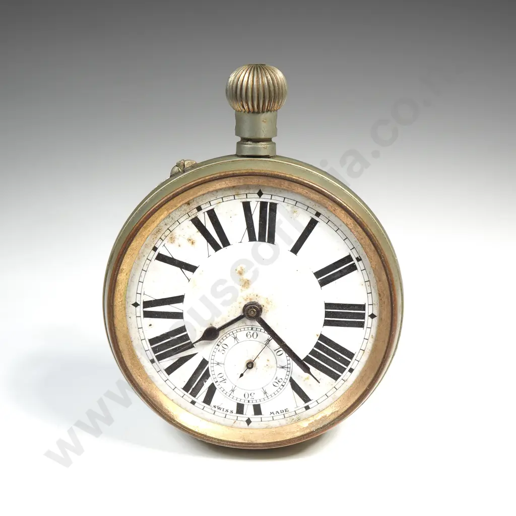 Very Large Railway Pocket Watch A.F Image 1++