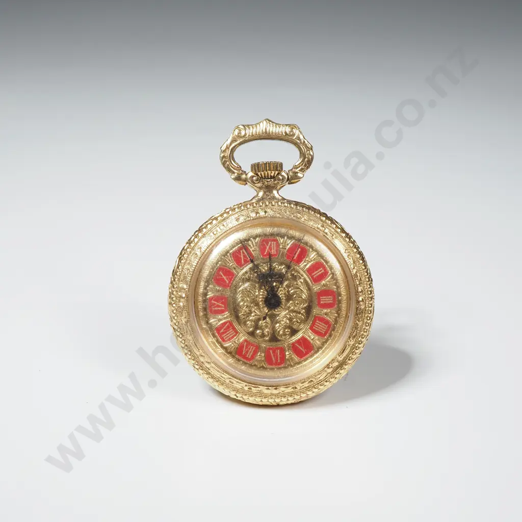 Gold Plate Baaz Pocket Watch A/F Image 1++