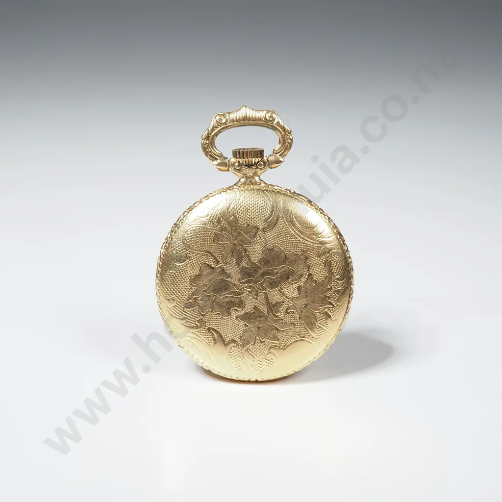 Gold Plate Baaz Pocket Watch A/F Image 1++