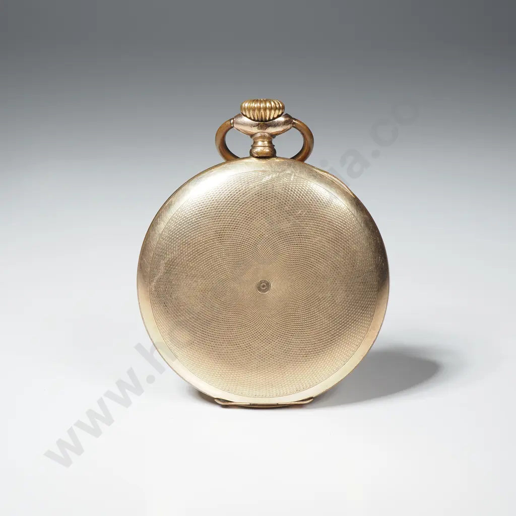 Rolled Gold Antique Rival Pocket Watch Image 1++