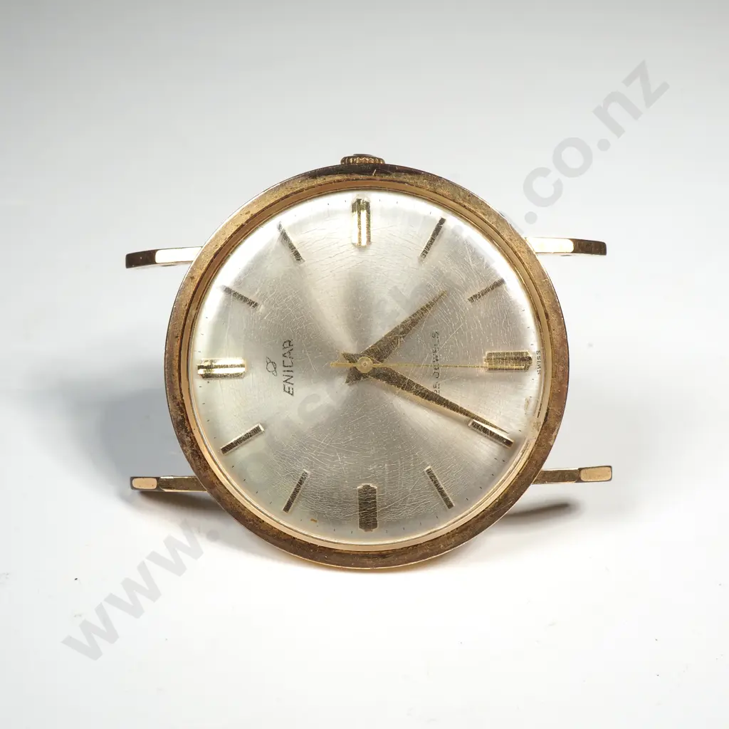 Vintage Enicar Gents Wrist Watch Head AF Image 1++