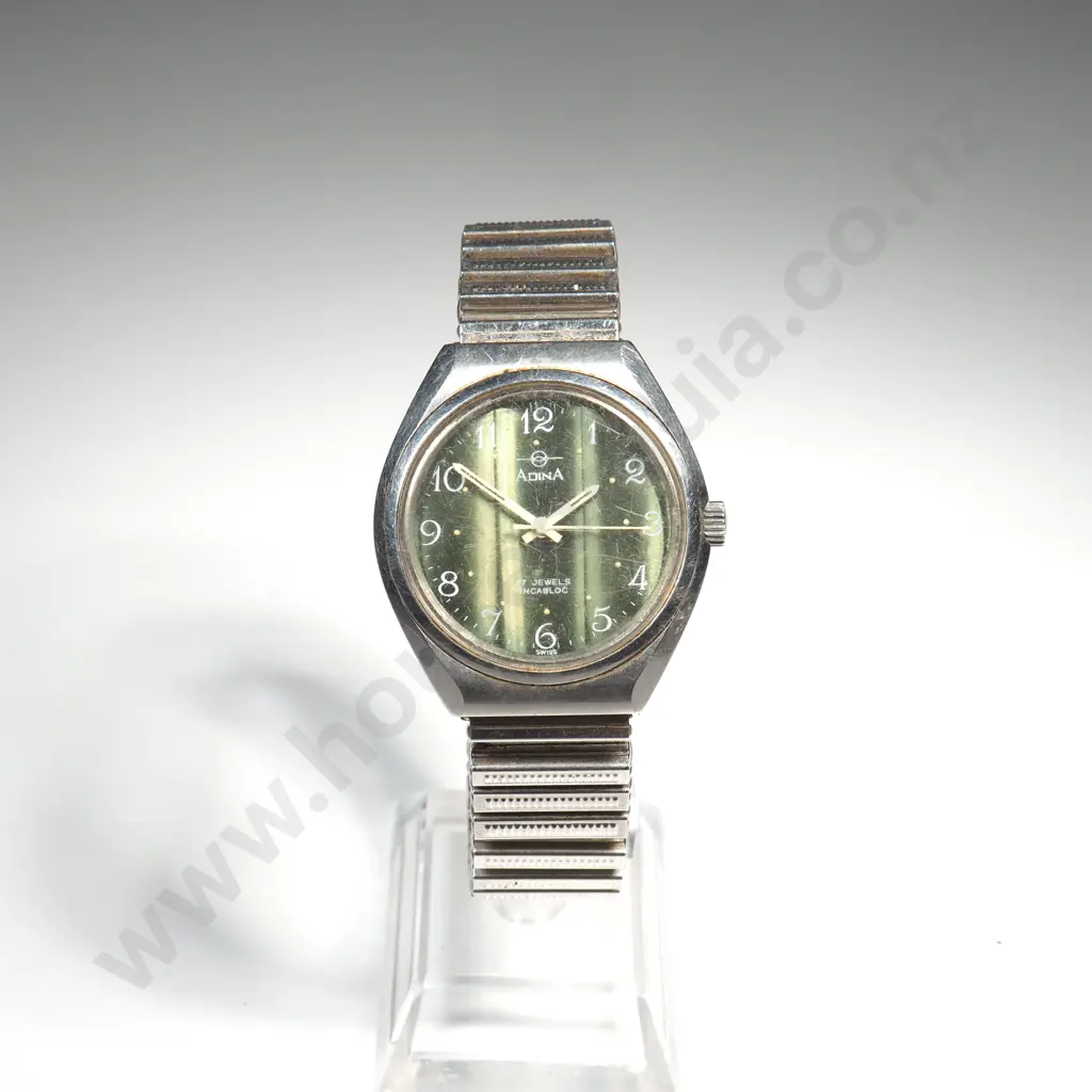 Vintage Adina Automatic Gents Wrist Watch Image 1++