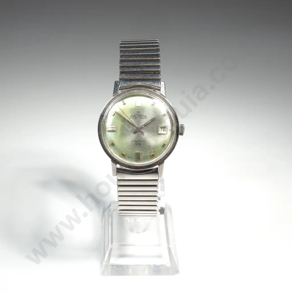 Vintage Arcadia Gents Automatic Wristwatch Image 1++
