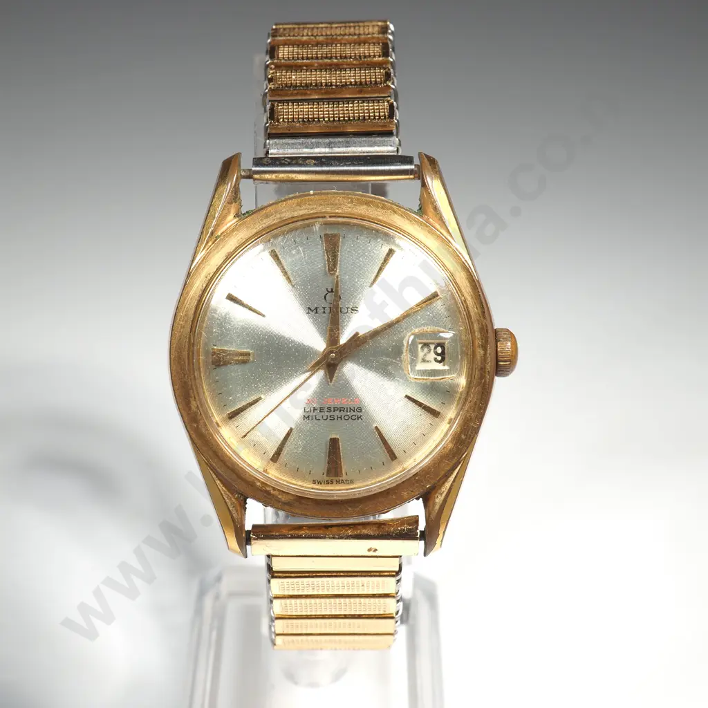 Vintage Midus Automatic Gents Wrist Watch Image 1++