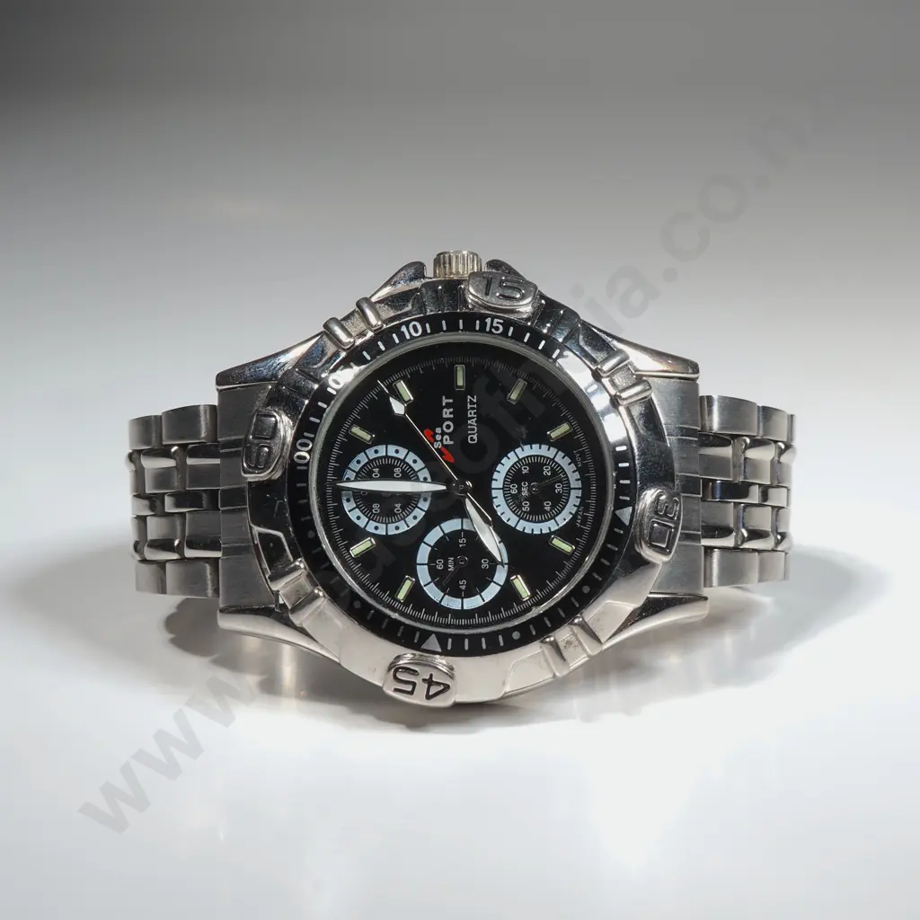 Vintage Sea Port Quartz Gents Wrist Watch Image 1++