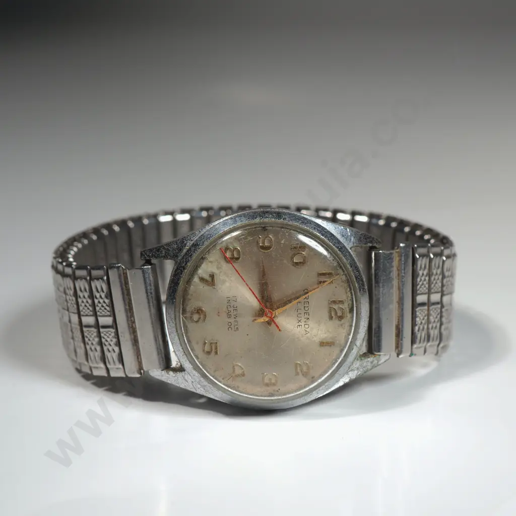 Vintage Credenda Deluxe Gents Wrist Watch AF Image 1++