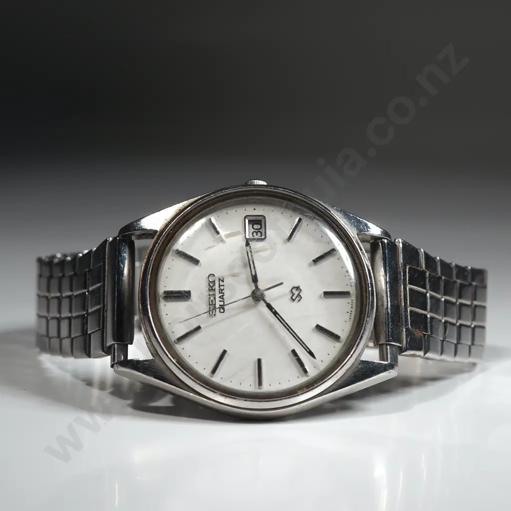 Vintage Seiko Quartz Gents Wrist Watch Image 1++