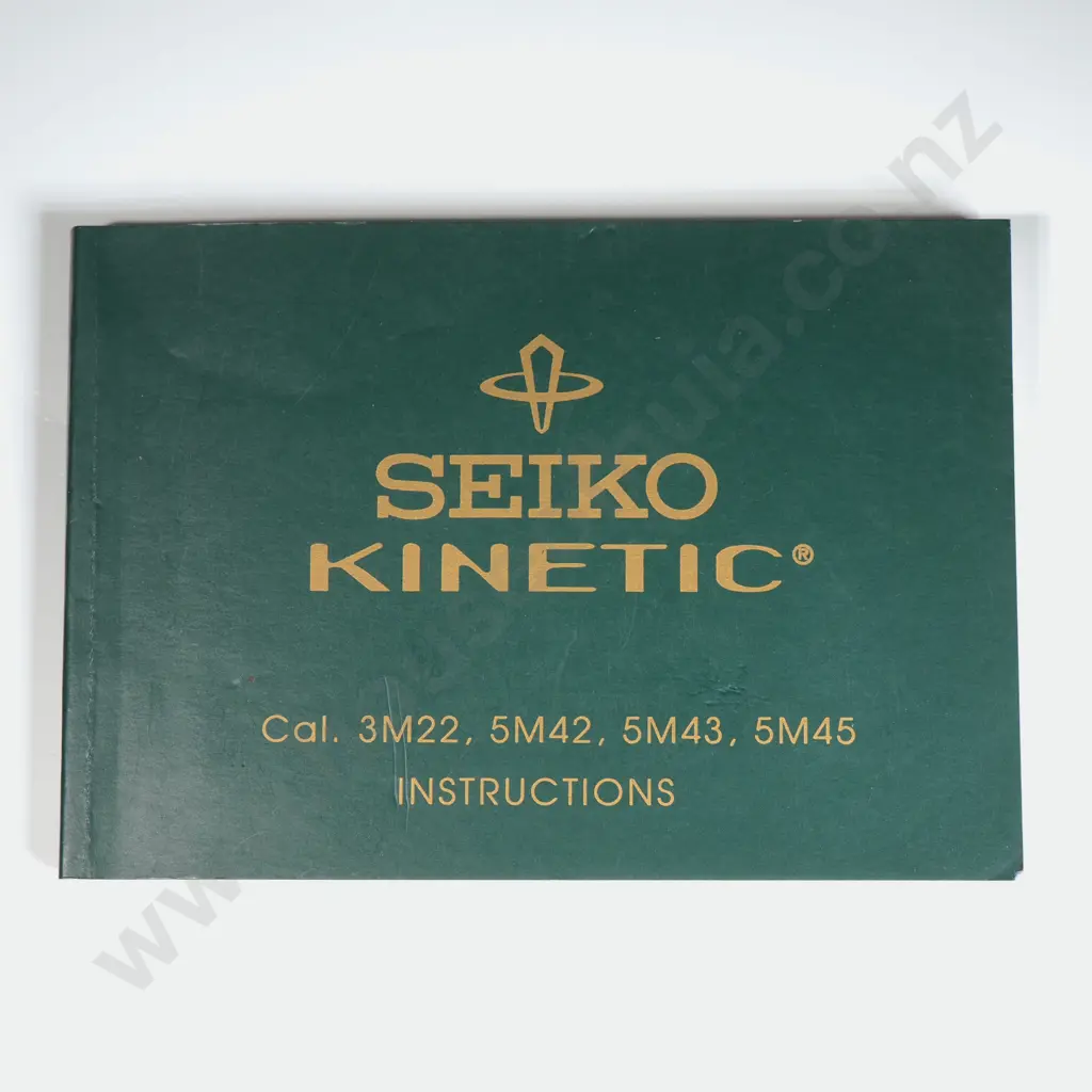 Seiko SQ-50 Kinetic Wristwatch w Manual Image 1++