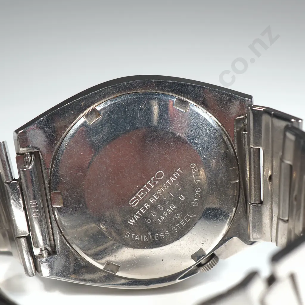 Vintage Seiko Chronograph Automatic Gents Wrist Watch Image 1++