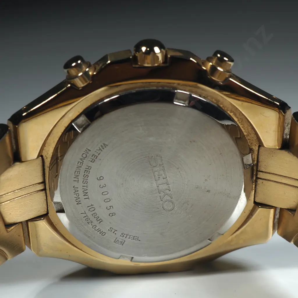 Vintage Seiko Chronograph Automatic Gents Wrist Watch Image 1++