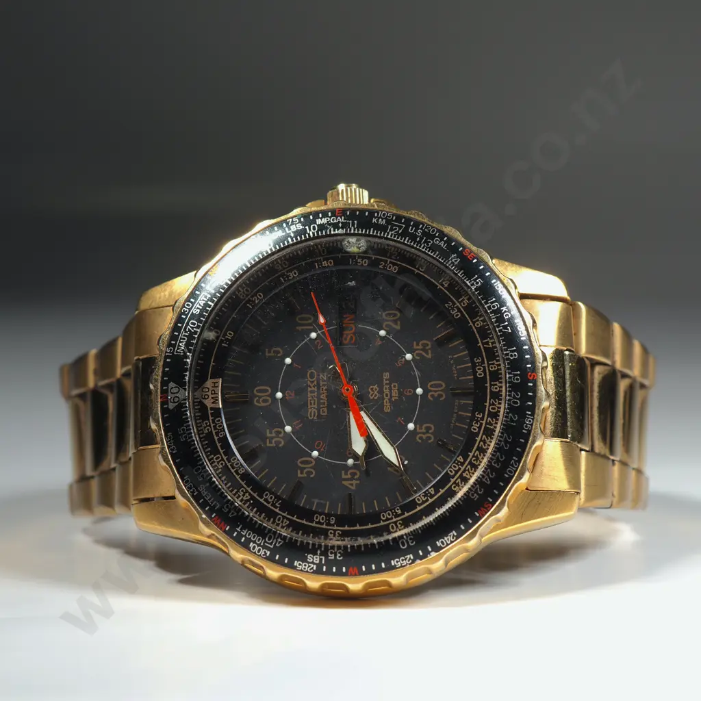 Vintage Seiko Quartz Gents Wrist Watch Image 1++