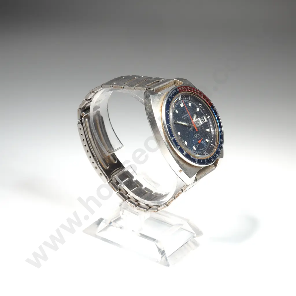 Vintage Seiko Chronograph Automatic Gents Wrist Watch Image 1++