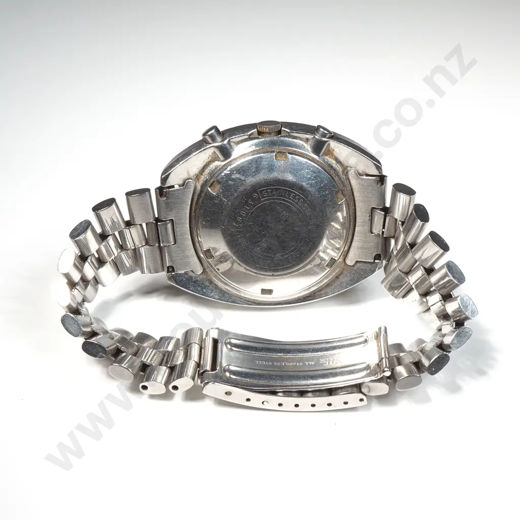 Vintage Seiko Cronograph Gents Wrist Watch AF Image 1++
