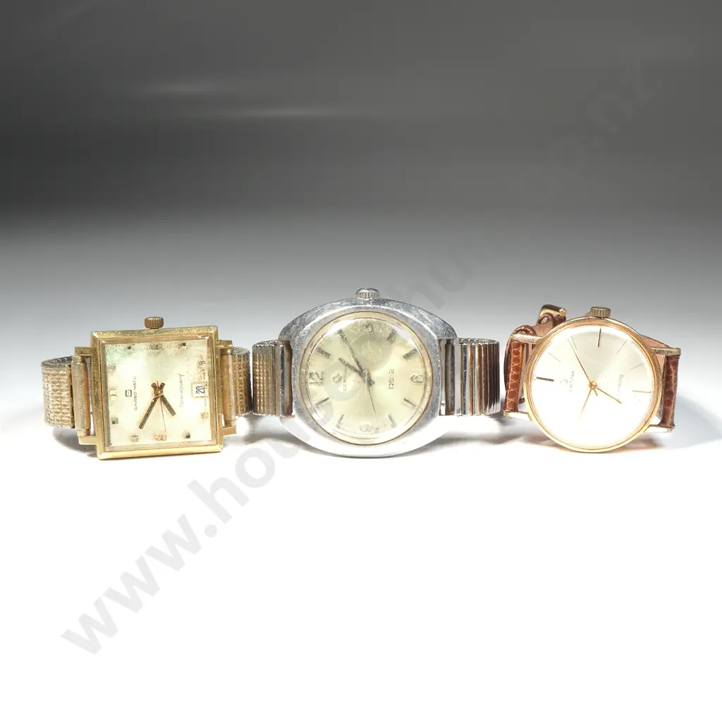 Three Vintage Wristwatches Image 1++