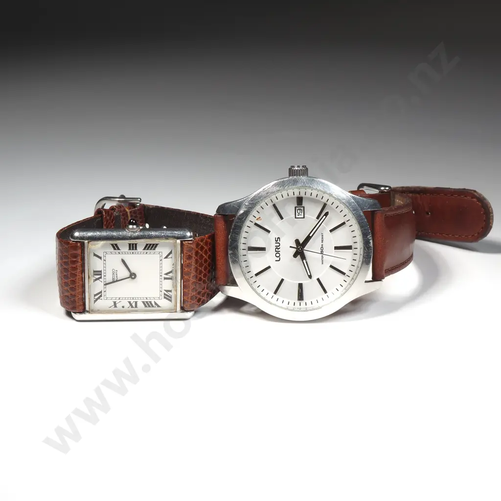 Seiko Men's Wristwatch & Lorus Men's Wristwatch Image 1++