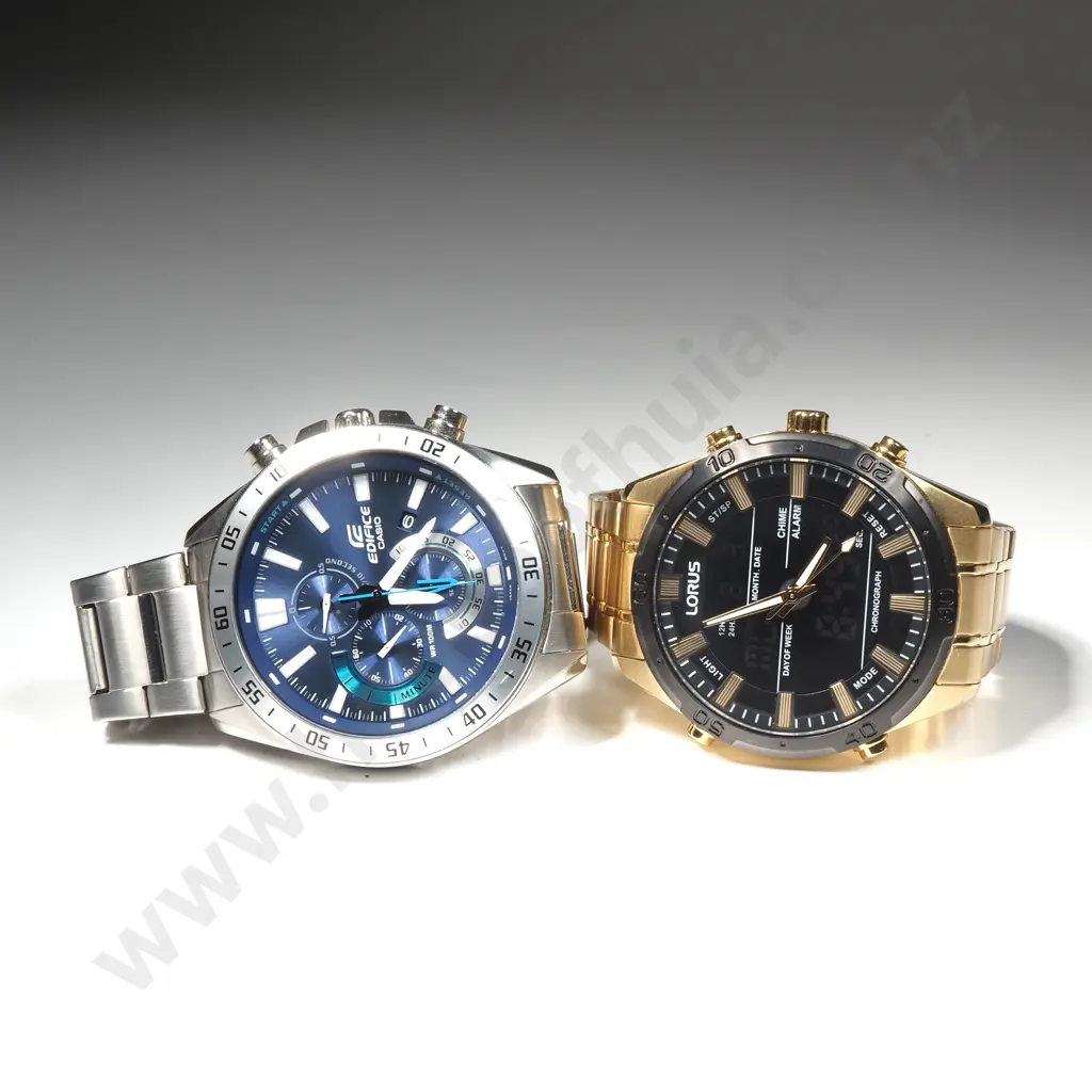 Vintage Pair Of Gents Wrist Watch AF Image 1++