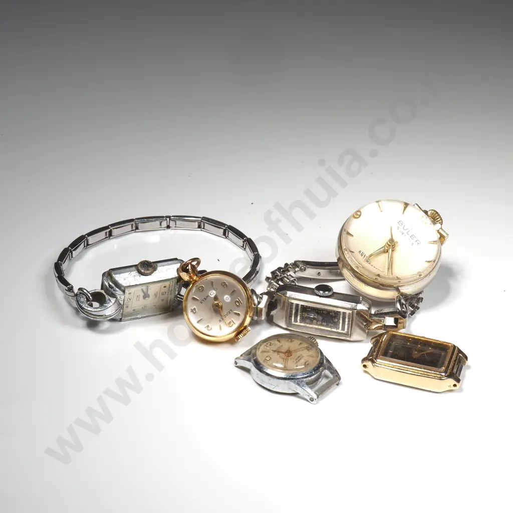 Assorted Lot of Vintage Ladies Watches incl Two Ball Watches Image 1++