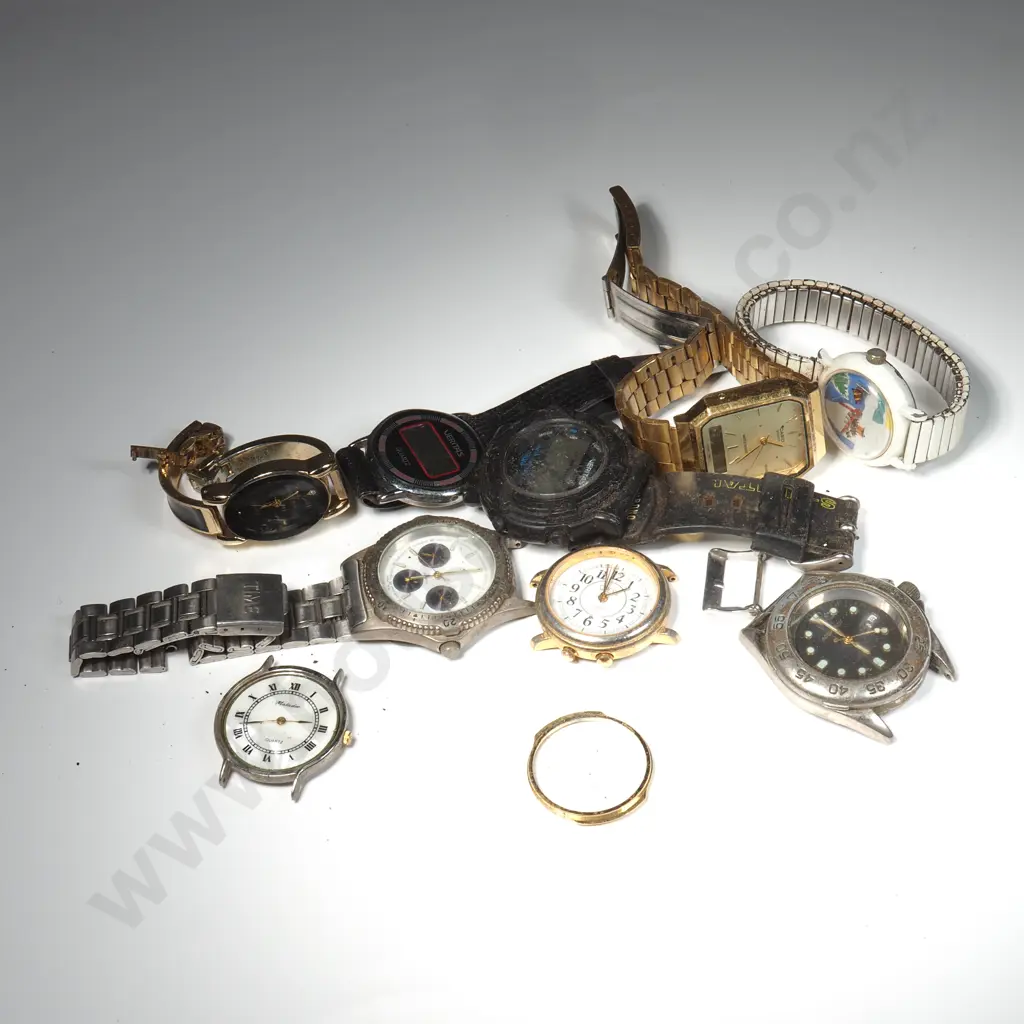 Bag Of Ladies & Gentlemen's Vintage Wrist Watch AF Image 1++
