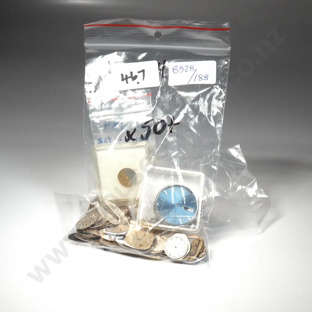 Bag of Assorted Watch Faces AF Image 1++