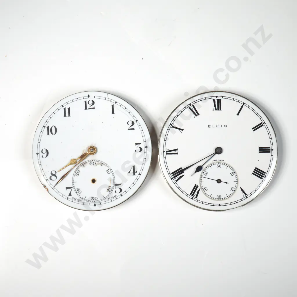 Two Pocket Watch Movements Image 1++