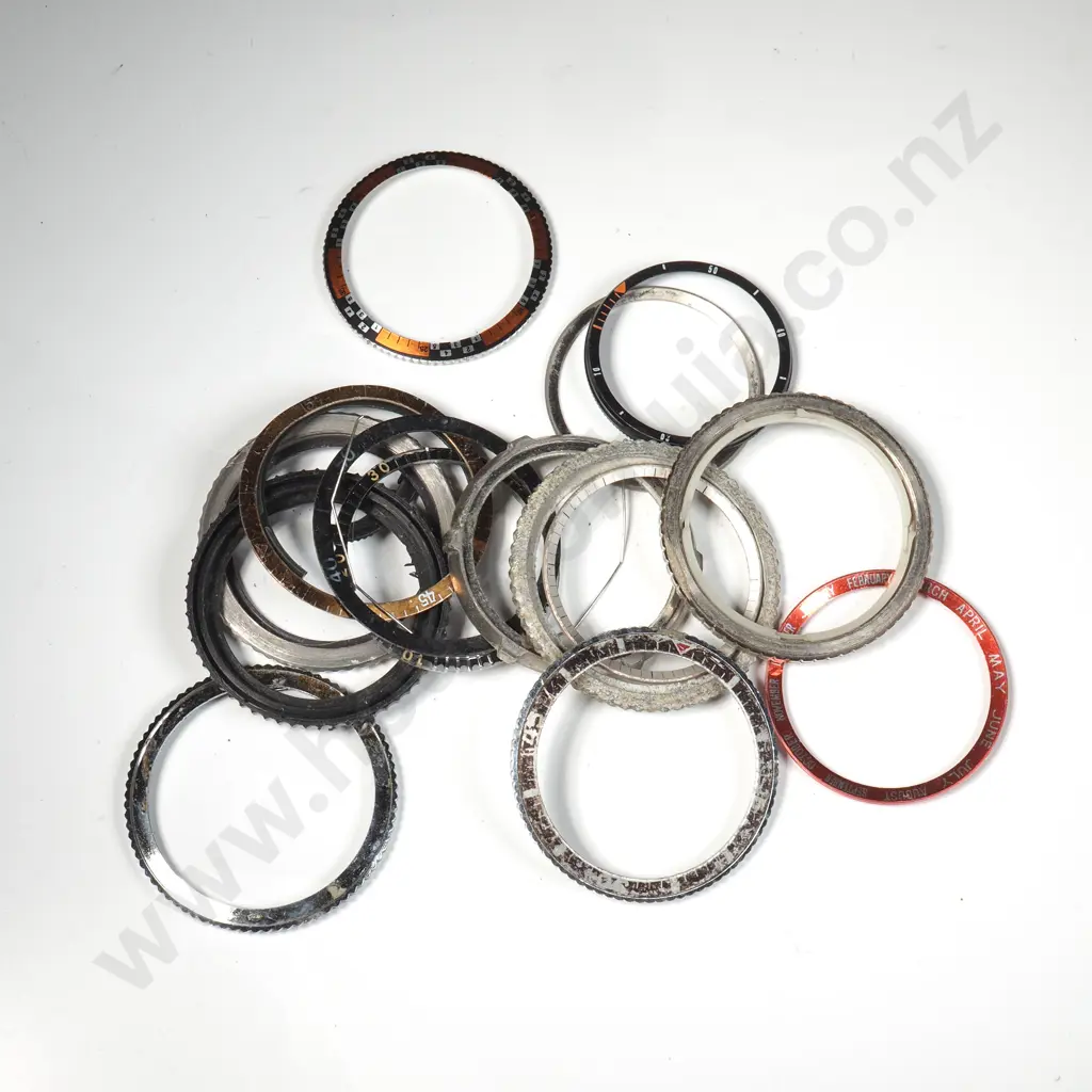 Assorted Lot Of Watch Bezels AF Image 1++