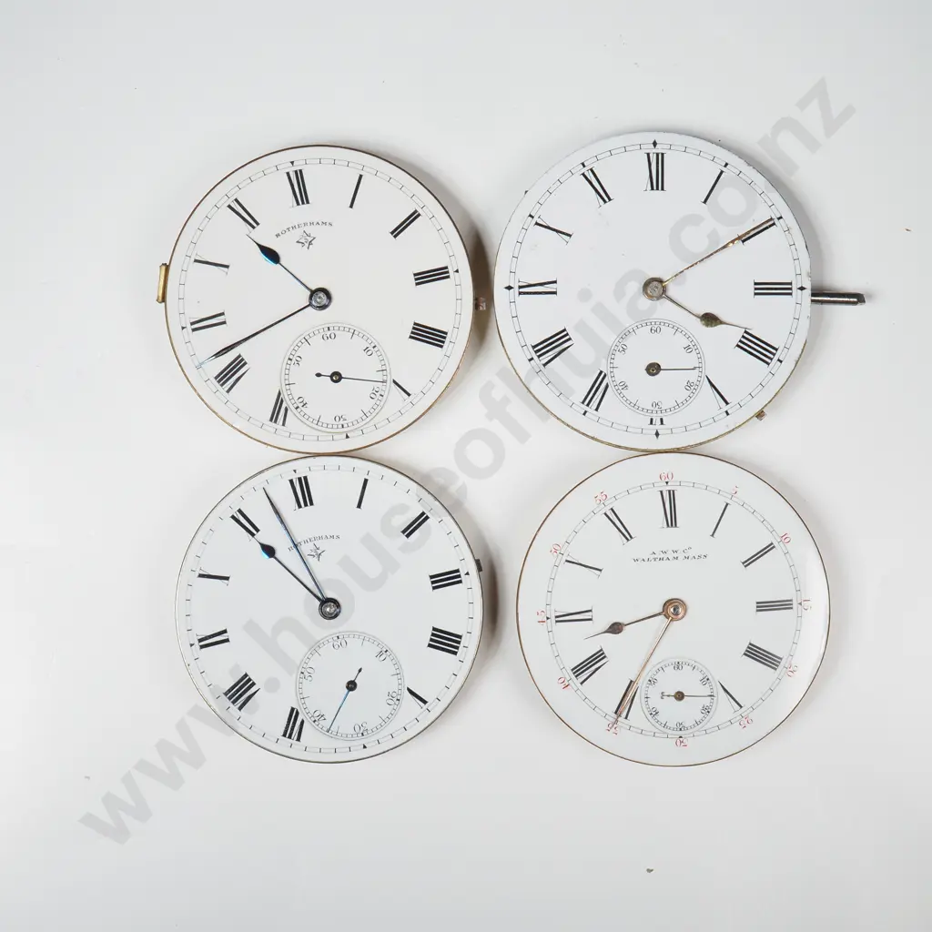 Assorted Lot of Pocket Watch Movements Image 1++