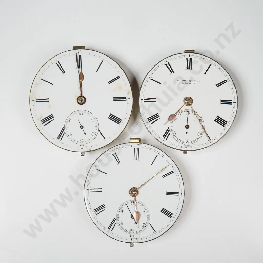 Assorted Lot of Pocket Watch Movements Image 1++