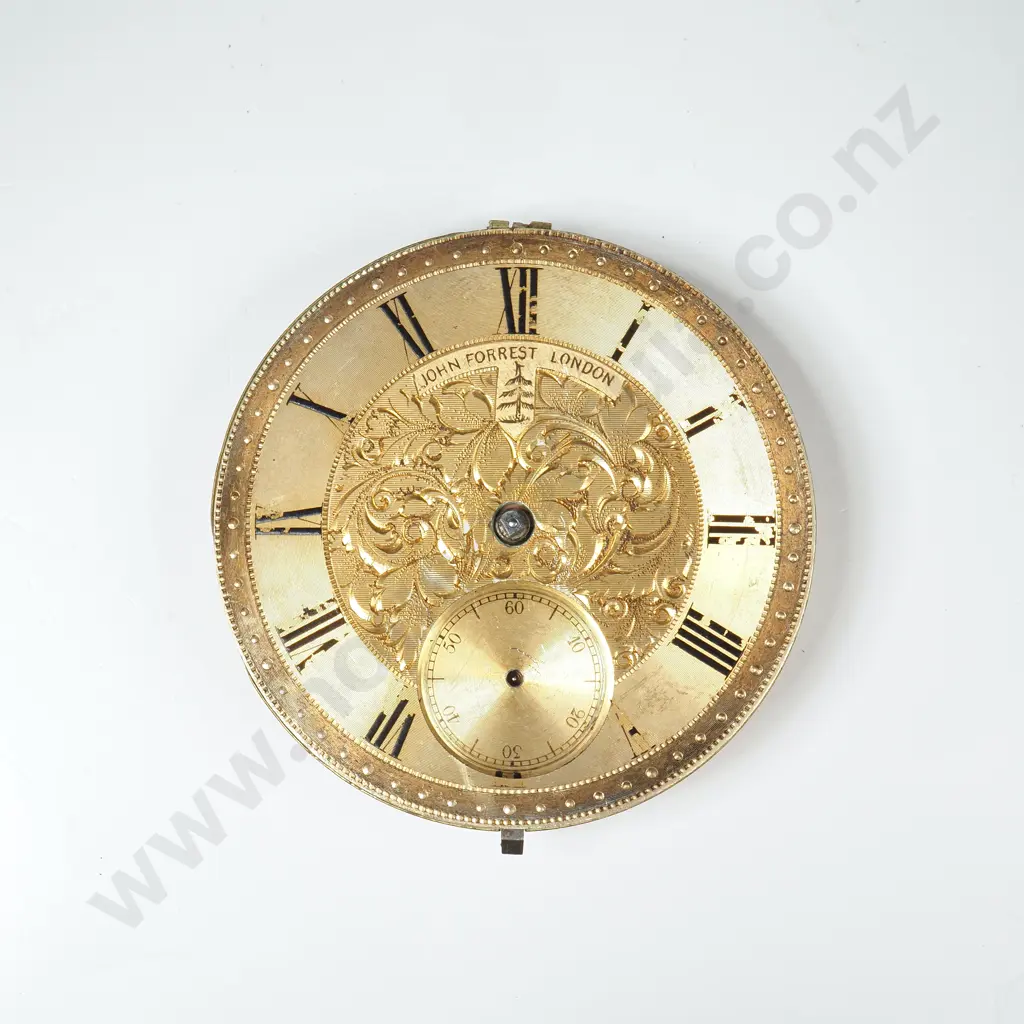 Large John Forest of London Pocket Watch Movement A.F Image 1++