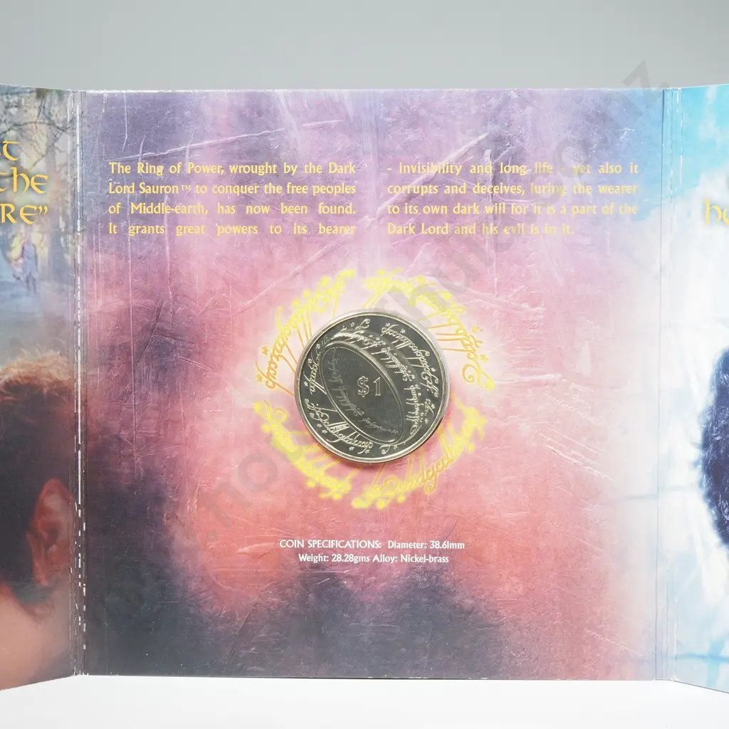 Lord of the Rings UNC Coin Set  Image 1++