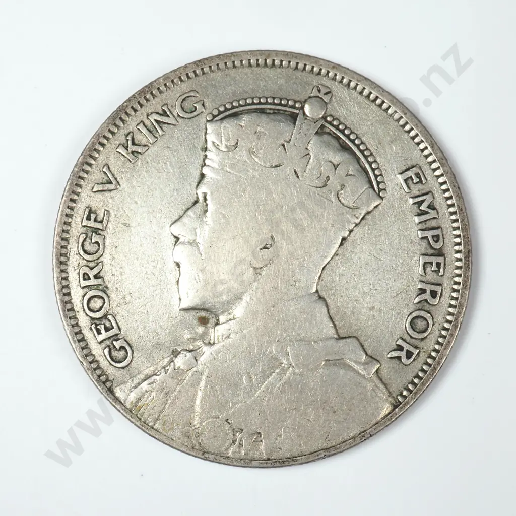 NZ 1934 Half Crown Image 1++