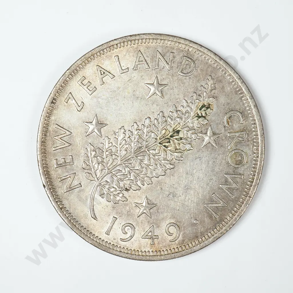 1949 New Zealand Crown Image 1++