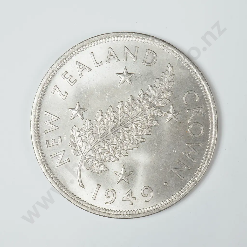 1949 New Zealand Crown - Better Grade Image 1++