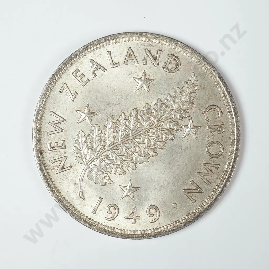 1949 New Zealand Crown - Better Grade Image 1++